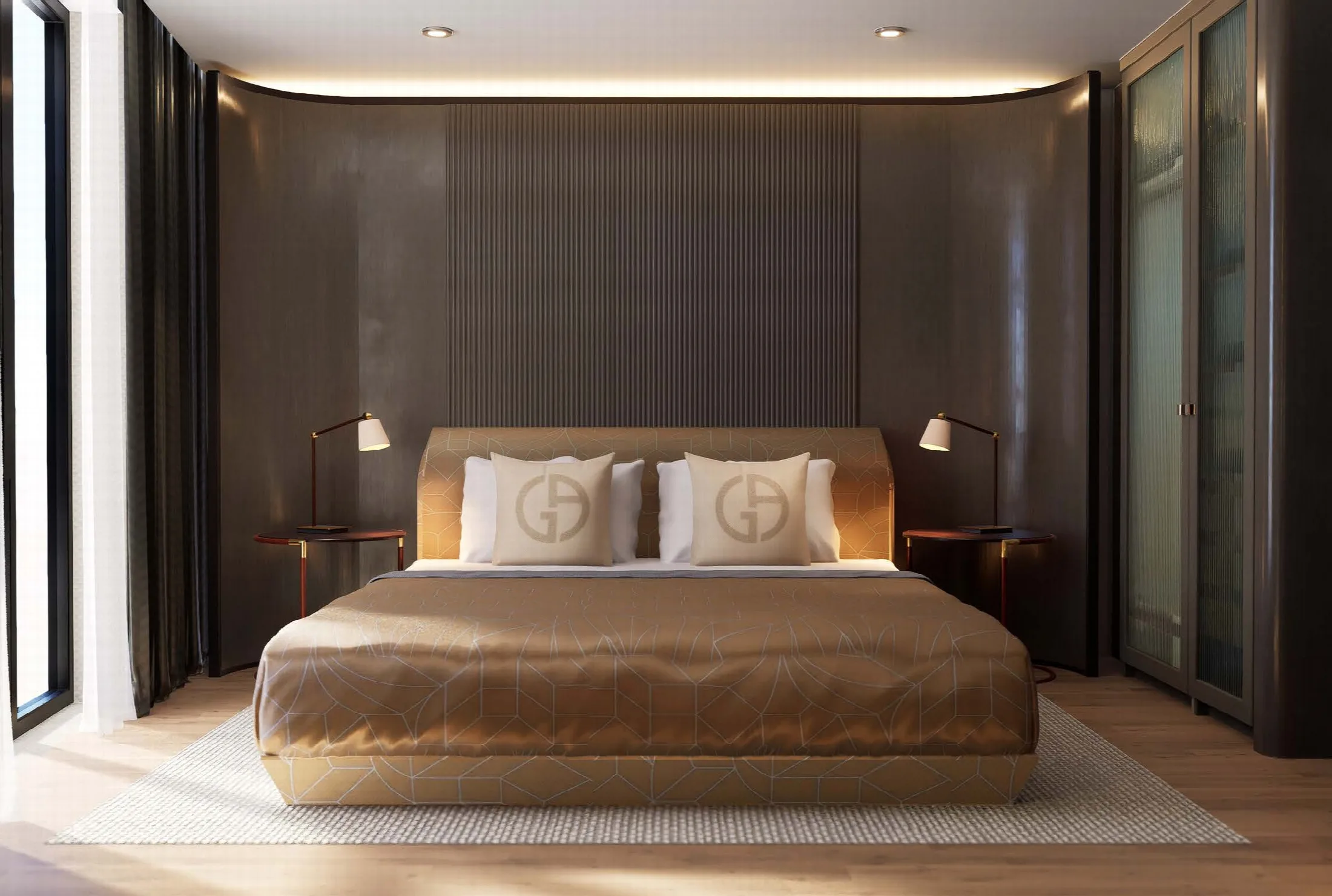 HOTELA Niseko bedroom — Armani Casa suite